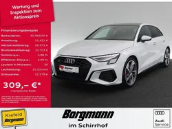 Weiss / gletscherweiss Gebraucht 2022 Audi S3 Advanced Limousine | 40.994 € (Etwas zu teuer)