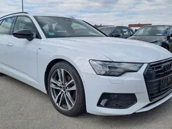 Weiß Gebraucht 2022 Audi A6 S-Line Kombi | 25.999 € (Fairer Preis)
