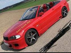 Rot Gebraucht 2001 BMW 320 Cabriolet Cabrio | 7.900 € (Fairer Preis)