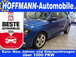 Raceblaumet. (metallic) Gebraucht 2015 Skoda Fabia Drive Limousine | 11.300 € (Fairer Preis)