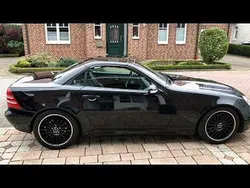 Schwarz Gebraucht 2001 Mercedes SLK200 Cabrio | 5.990 € (Fairer Preis)