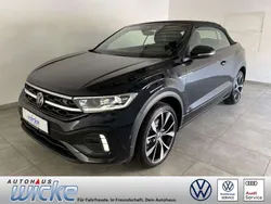 Schwarz Neu 2025 VW T-Roc Cabriolet R-line Cabrio | 48.890 € (Etwas zu teuer)