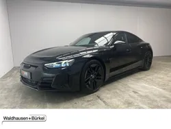 Mythosschwarz (metallic) Gebraucht 2022 Audi e-tron GT quattro Ambiente Limousine | 58.950 € (Fairer Preis)