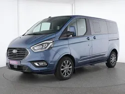 Blau Gebraucht 2021 Ford Tourneo Custom Titanium X Van / Kleinbus | 38.799 € (Fairer Preis)