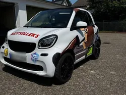 Weiß Gebraucht 2019 Smart ForTwo Coupé Brabus Kleinwagen | 14.500 € (Fairer Preis)