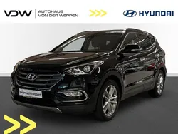 Phantom black (schwarz) Gebraucht 2017 Hyundai Santa Fe Premium SUV | 24.900 € (Fairer Preis)
