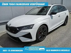 Moonwhite metallic Neu 2025 Skoda Octavia RS Kombi | 41.890 € (Guter Preis)