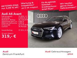 Brillantschwarz Gebraucht 2022 Audi A6 Sport Kombi | 33.850 € (Superpreis)