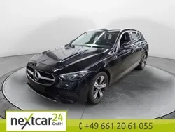 Schwarz Gebraucht 2022 Mercedes C220 | 35.401 € (Teuer)