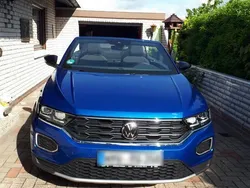 Blau Gebraucht 2019 VW T-Roc Cabriolet Style Cabrio | 28.500 €