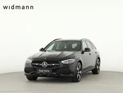 Metalliclack obsidianschwarz Gebraucht 2023 Mercedes C220 Night Kombi | 46.850 € (Teuer)