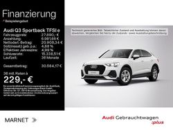 Weiß Gebraucht 2022 Audi Q3 Sportback Performance SUV | 27.890 € (Superpreis)