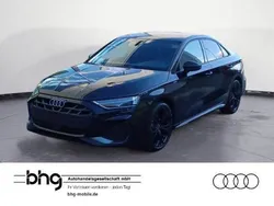 Mythosschwarz metallic Neu 2025 Audi A3 S-Line Limousine | 39.888 € (Guter Preis)