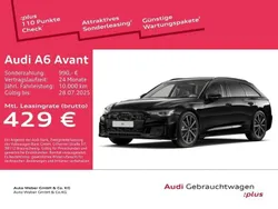 Schwarz Gebraucht 2024 Audi A6 S-Line Kombi | 57.890 €