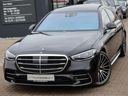 Schwarz Gebraucht 2022 Mercedes S580 AMG line Limousine | 68.950 € (Fairer Preis)