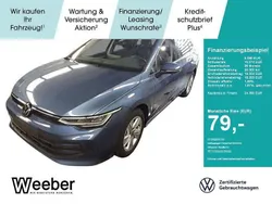 Anemonenblau (metallic) Gebraucht 2024 VW Golf VIII Life Kombi | 23.890 € (Guter Preis)