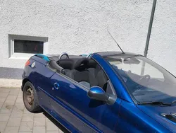 Blau Gebraucht 2008 Peugeot 206 CC Cabrio | 600 € (Superpreis)