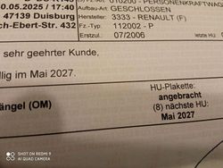 Grau Gebraucht 2006 Renault Modus Authentique Van / Kleinbus | 900 € (Guter Preis)