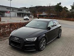 Schwarz Gebraucht 2017 Audi A3 Sportback S-Line Kleinwagen | 15.999 € (Fairer Preis)