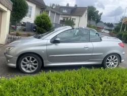 Silber Gebraucht 2006 Peugeot 206 CC Platinum Cabrio | 850 € (Superpreis)