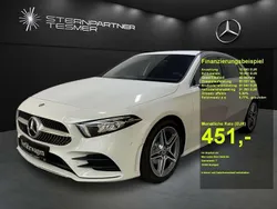 Weiß Gebraucht 2022 Mercedes A180 AMG Limousine | 29.550 € (Fairer Preis)