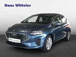 Chromablau Gebraucht 2022 Ford Fiesta Titanium Kleinwagen | 17.290 € (Fairer Preis)