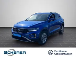 Ravennablaumetallic Gebraucht 2024 VW T-Roc Life SUV | 29.490 € (Guter Preis)