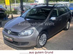 Platinum grey Gebraucht 2012 VW Golf VI Kombi | 7.980 € (Fairer Preis)