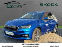 Raceblau Neu 2024 Skoda Fabia Drive Limousine | 24.390 € (Teuer)