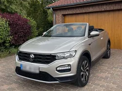 Silber Gebraucht 2021 VW T-Roc Cabriolet Style Cabrio | 23.900 € (Superpreis)