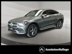 Grau Gebraucht 2020 Mercedes GLC220 AMG Coupé | 43.849 € (Etwas zu teuer)