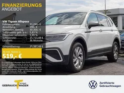 Weiß Gebraucht 2024 VW Tiguan Allspace Life SUV | 31.290 € (Superpreis)