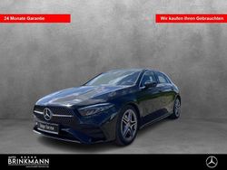 Lack kosmosschwarz Gebraucht 2024 Mercedes A200 AMG line Limousine | 27.990 € (Guter Preis)