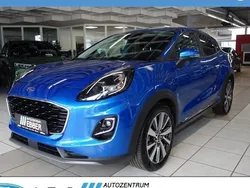 Blau Gebraucht 2021 Ford Puma Titanium X SUV | 18.776 € (Fairer Preis)