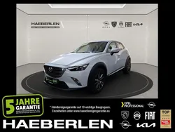 Mondsteinweiß metallic Gebraucht 2016 Mazda CX-3 Sports-Line SUV | 12.390 € (Guter Preis)