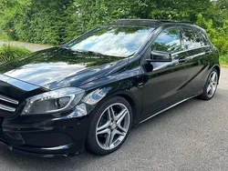 Schwarz Gebraucht 2013 Mercedes A200 AMG line Limousine | 14.300 € (Etwas zu teuer)
