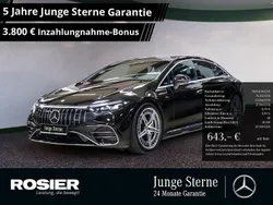 Schwarz / onyxschwarz Gebraucht 2023 Mercedes EQS 53 AMG Premium Plus Limousine | 90.951 € (Guter Preis)