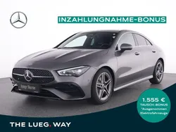 Metalliclack mountaingrau Gebraucht 2024 Mercedes CLA200 AMG Coupé | 34.675 € (Superpreis)