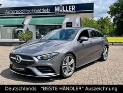 Grau Gebraucht 2020 Mercedes CLA200 Shooting Brake AMG line Plus Kombi | 26.800 € (Etwas zu teuer)