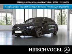 Unilack nachtschwarz Gebraucht 2019 Mercedes CLA180 Shooting Brake AMG line Kombi | 24.480 € (Teuer)