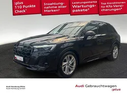 0e mythosschwarz metallic Gebraucht 2024 Audi Q7 S-Line SUV | 70.880 € (Guter Preis)