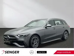 Grau Gebraucht 2024 Mercedes C220 AMG | 41.930 € (Superpreis)