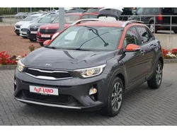 Graphite met./orange (metallic) Gebraucht 2018 Kia Stonic Spirit SUV | 14.990 € (Fairer Preis)