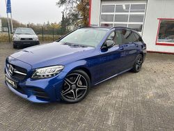 Blau Gebraucht 2020 Mercedes C200 AMG line Kombi | 23.999 € (Fairer Preis)