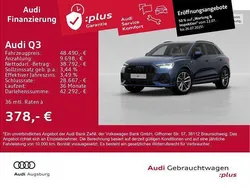Navarrablau metallic Gebraucht 2024 Audi Q3 S-Line SUV | 48.490 € (Etwas zu teuer)