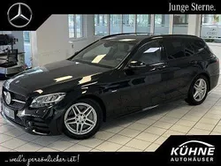 Schwarz, Gebraucht 2021 Mercedes C300 AMG Kombi | 36.580 € (Fairer Preis)