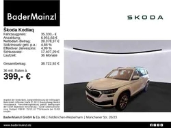 Moonweiß perleffekt/moonweis Gebraucht 2022 Skoda Kodiaq Ambition SUV | 35.330 € (Fairer Preis)