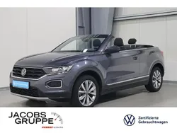 Grau Gebraucht 2021 VW T-Roc Cabriolet Style Cabrio | 21.920 € (Etwas zu teuer)