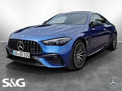 Metalliclack spektralblau Gebraucht 2025 Mercedes CLE53 AMG Premium Coupé | 89.900 € (Guter Preis)
