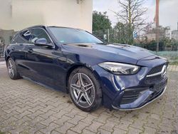 Blau Gebraucht 2023 Mercedes C220 AMG line Kombi | 36.999 € (Etwas zu teuer)